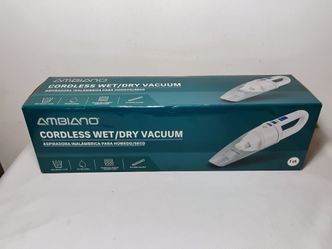 Wet-Dry Cordless Handheld Vacuum rechargeable 1