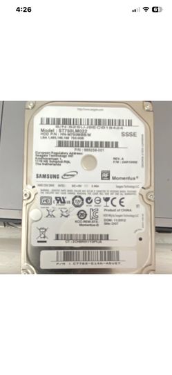 Samsung Momentus ST750LM022 750GB 2.5in SATA Internal Laptop Hard Drive