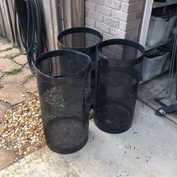 Commercial Park trash cans