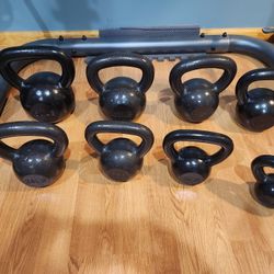 Kettle bells 10,15,20,25,30,35,40,50