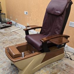 Pedicure Massage Chair With Stool