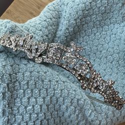 Vintage Fenaroli Crystal Tiara