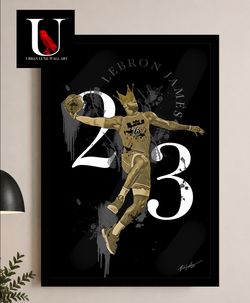 Big 24x36 Framed Art Print - LeBron James Legacy