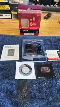 ScanDisc MP3 Player 4GB Sansa Clip +