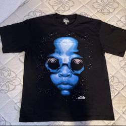 Hellstar Men's T-Shirt Size large - Black - Brand New Condition - Goggles