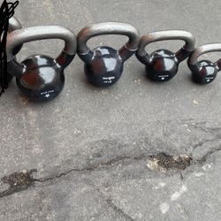 Kettle Bells 5,10,15,20, Lbs 