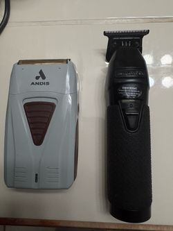 Babylisspro trimmer and andis foil shaver