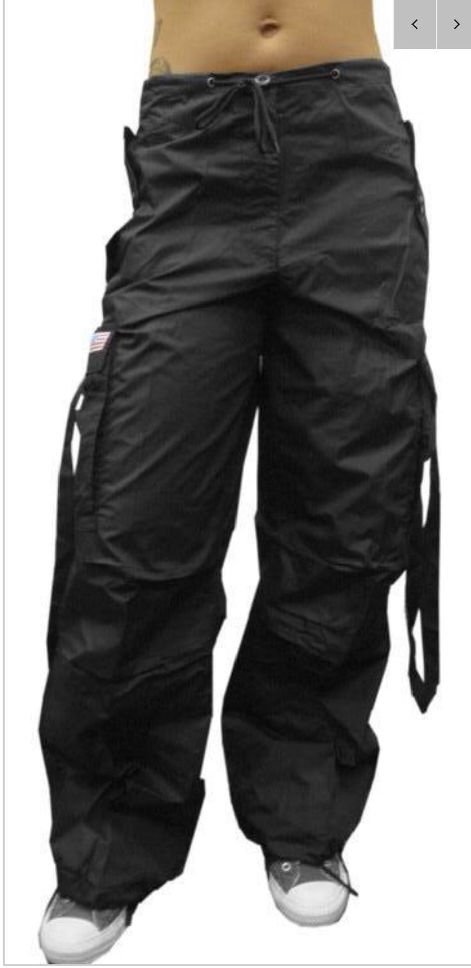 Girly Basic UFO Pants - Black