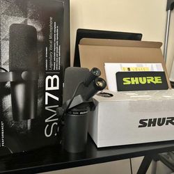Shure SM7b Cardiod Dynamic Microphone
