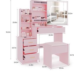 Pink Vanity