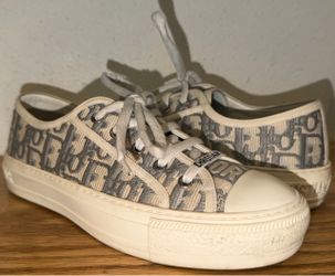 CHRISTIAN DIOR WALK'N' JADIOR Sneakers shoes SIZE 6.5 US 37 EU 4.5 UK