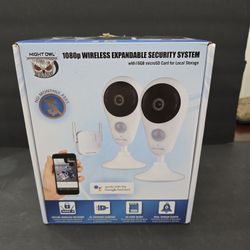 NIGHT OWL 1080P Wireless Expandable Security System - In Box