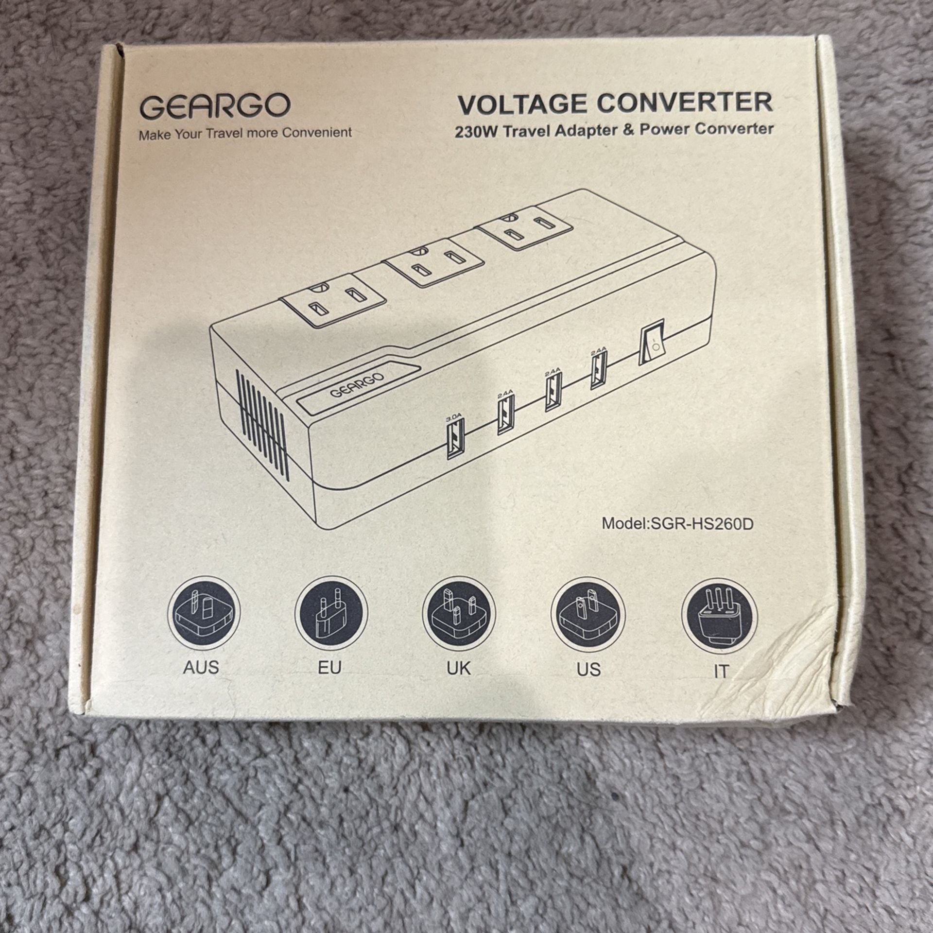 Voltage Converter Plug