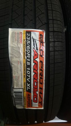 235/60R18 Aroyo all season $150 each (cash price)