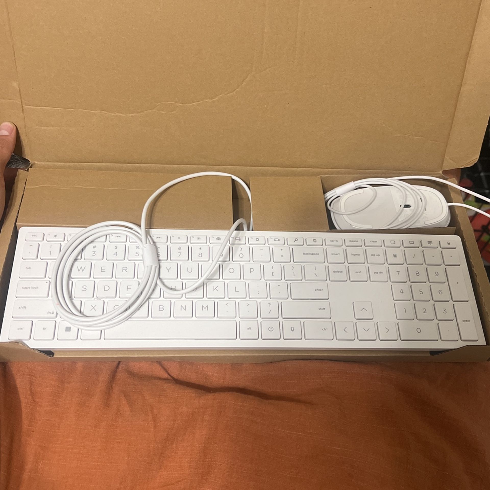HP 310 White KB mouse Combo