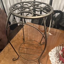 Lg Plant Stand (Bronze)