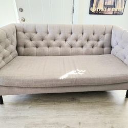 Modern Tufted Sofa – $80 Pickup