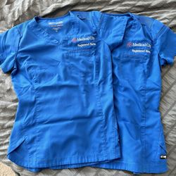 Grey’s Anatomy Scrub Tops X2