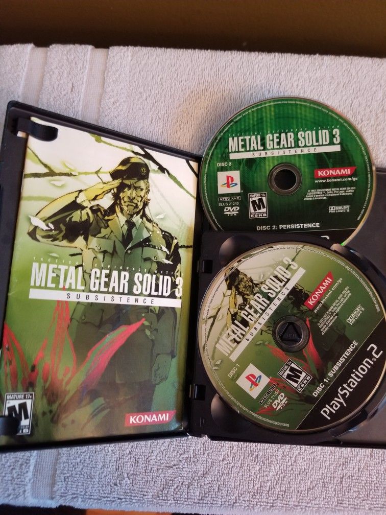 Metal Gear Solid PS2