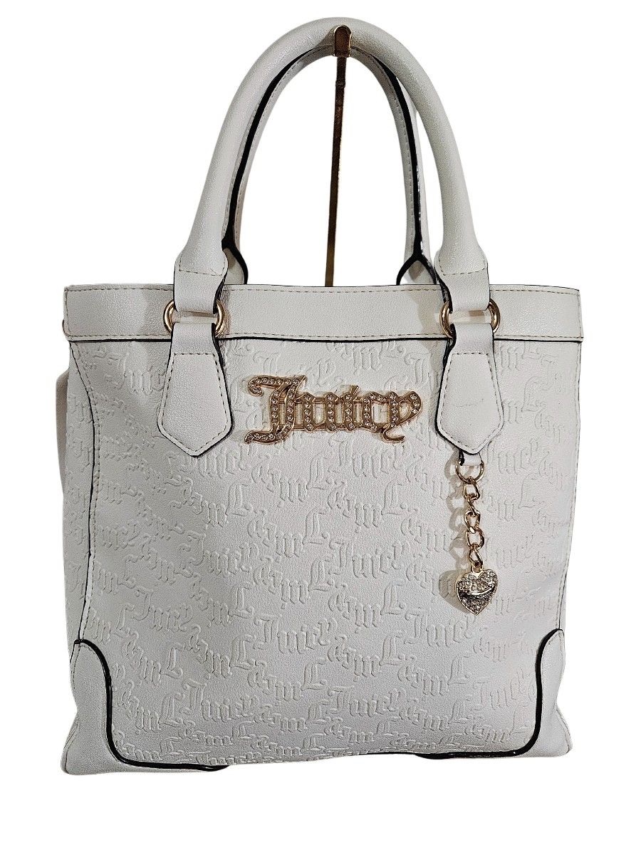 Pre-loved Juicy Couture White Tote Bag