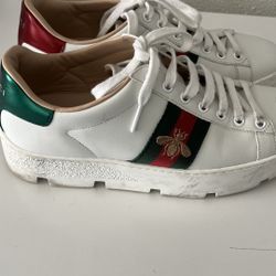 Gucci Women Sneakers Platform Size 8