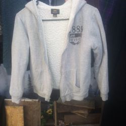 Lee Zip up Jacket With Cotton Lining Size M (10/12)