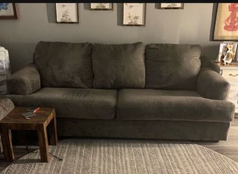 Ashley Soletren Sofa Couch microfiber Gray/smoke