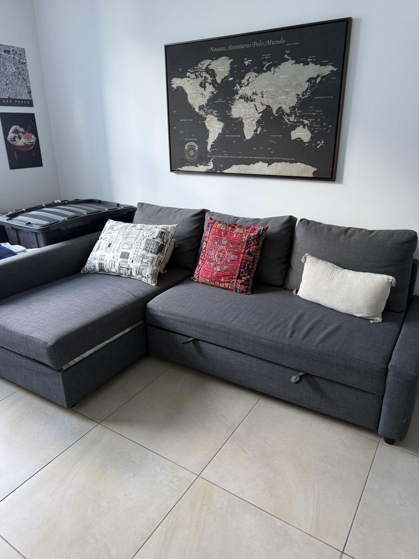Sectional sleeper sofa