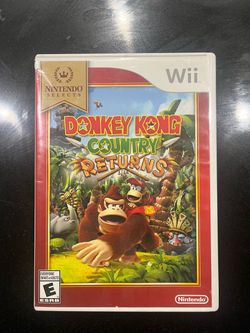 Donkey Kong Country Returns Nintendo Wii