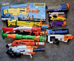 NERF Guns - LOT of 13! $80 or OBO