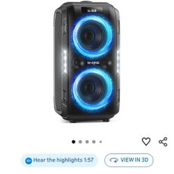 W-king T9-pro 270W PEAK Party Large Bluetooth Speaker 