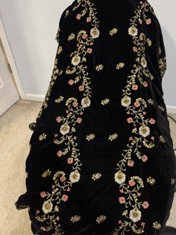 Embroidery Premium Quality Velvet Shawl 