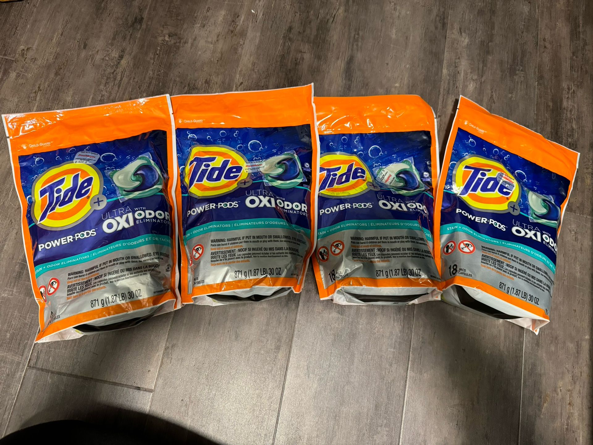 Tide Power Pods Oxiodor