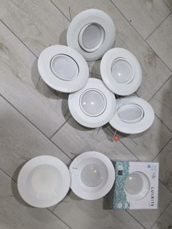 Make An Offer - Gimbal 6 Inch Dimmable Dry And Damp Recessed Light Trim