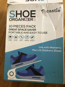 10 pieces shoe organizers
