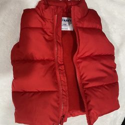 Red Puffer Vest