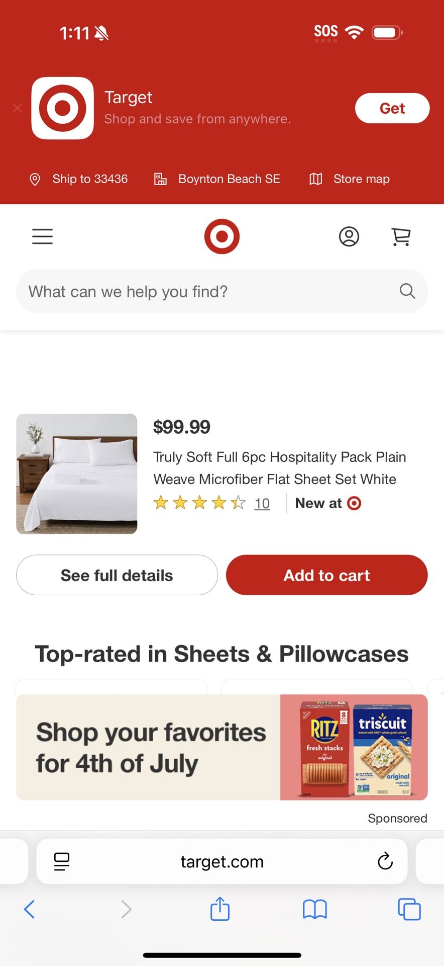 Never Open 6 Piece Sheet Set *Great Deal