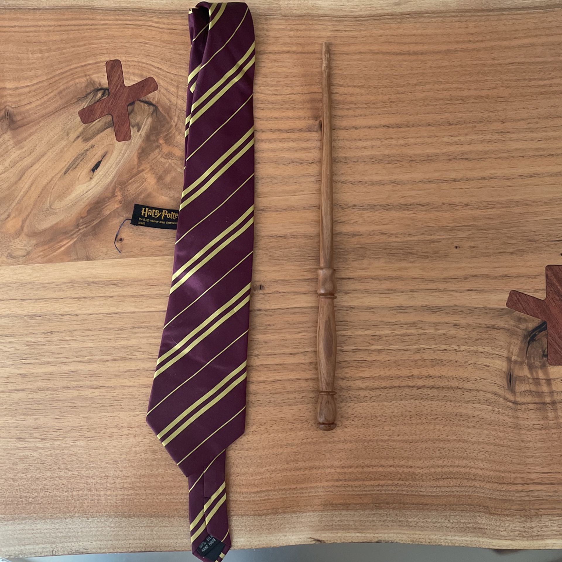 Harry Potter Tie And Wand