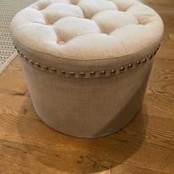 Tainoki Round Storage Ottoman