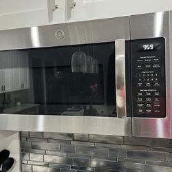 GE Profile Over the Hood Microwave 