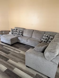 Large Gray Sectional - Great condition!