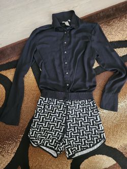 Clothing Set - Shorts & Blouse