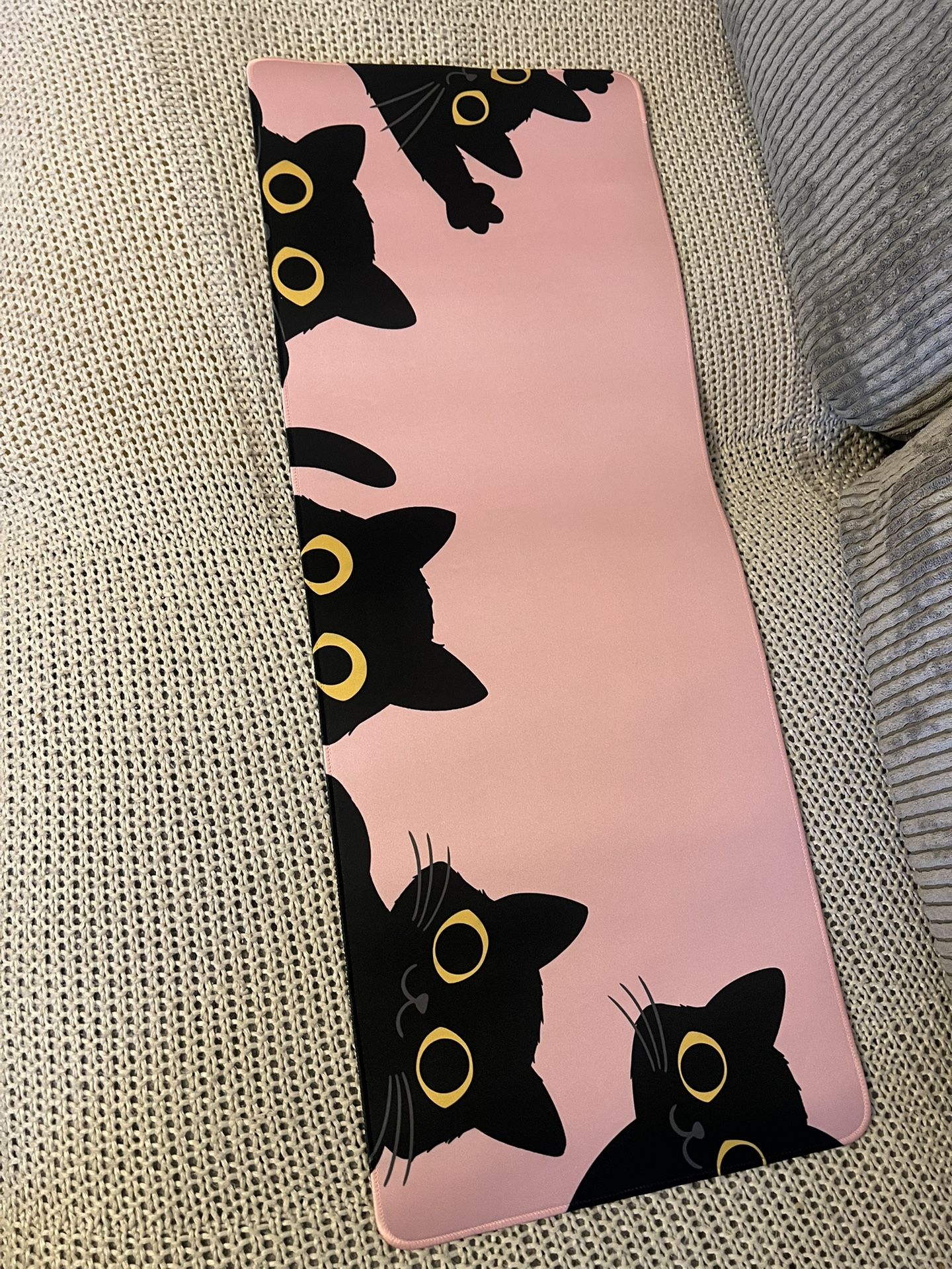 Large Gaming Mouse Pad Cute Cats 5”x11.8”
