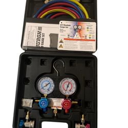 Pittsburgh AC Manifold Gauge Set R-134A