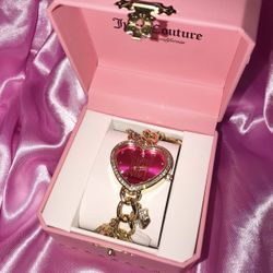 JUICY COUTURE “Choose Juicy” Heart Shape watch