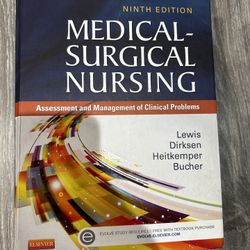 medical surgical textbook