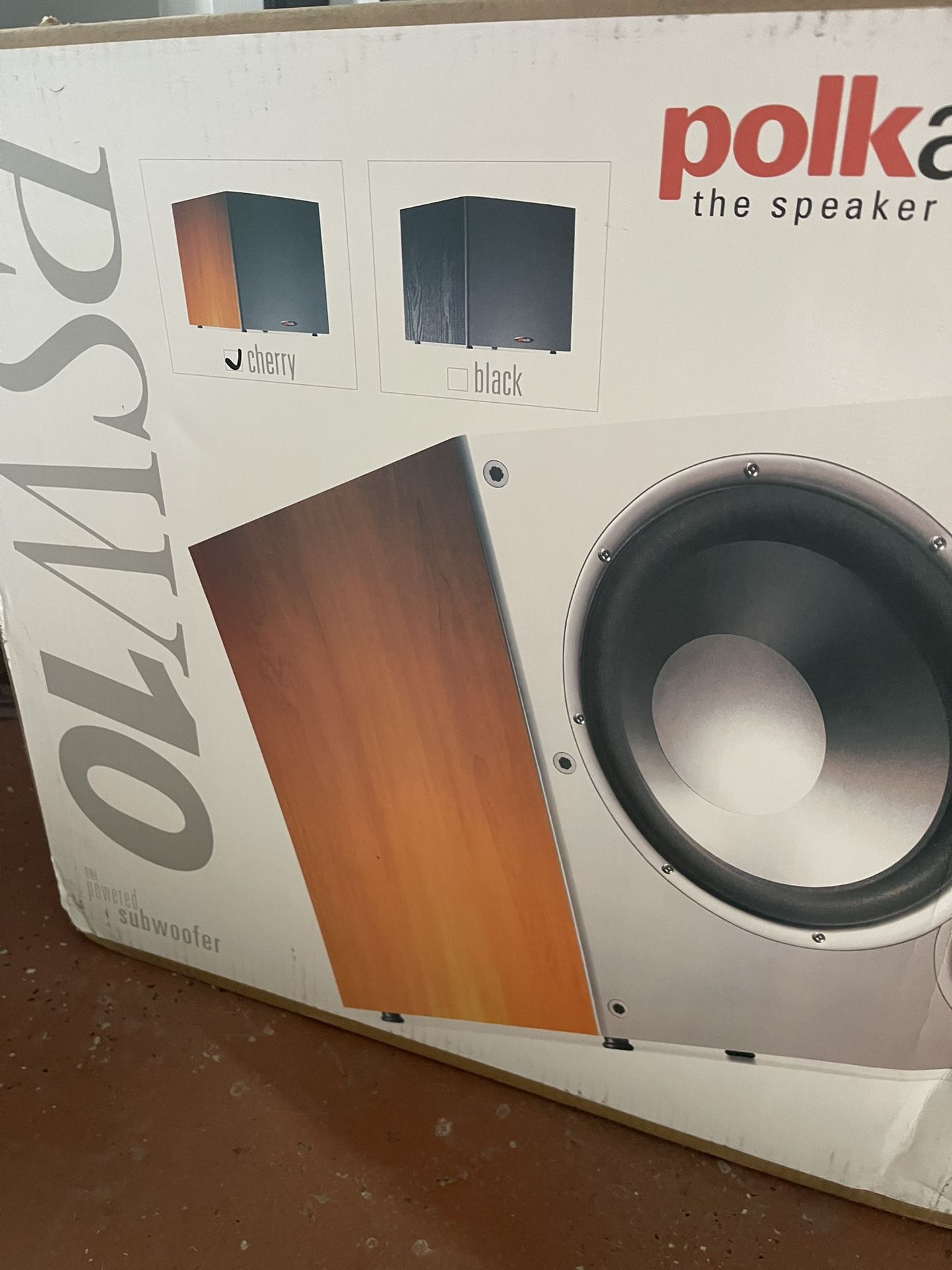 Brand New In The Box Polk Audio Subwoofer