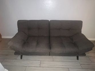 Mainstays 72" Memory Foam Futon Sofa Bed,Black