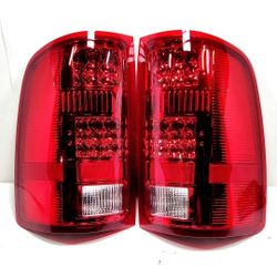 LED TAIL LIGHTS FOR 07-14 GMC SIERRA
