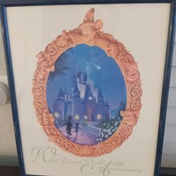 Prfect condition collection WALT Disney world 25th Anniversary ..1993 Rare..